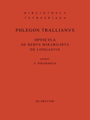 cover image of Opuscula de rebus mirabilibus et de longaevis